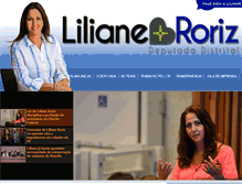 Tablet Screenshot of lilianeroriz.com.br